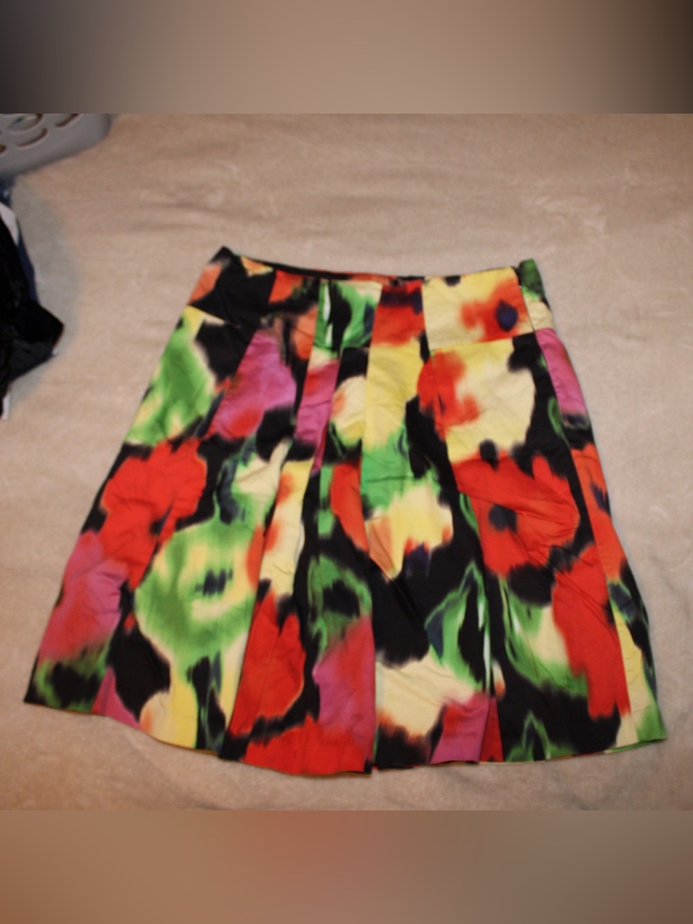 Attention Multicolor Printed Skirt
